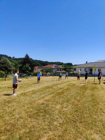 Volleyball und Badetag in Rainbach